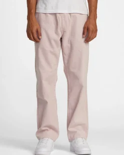 RVCA Pants>AMERICANA ELASTIC WAIST CORD PANTS