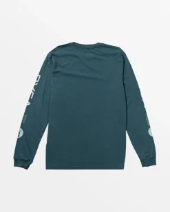 RVCA Tees / Tanks>ANP LONG SLEEVE TEE