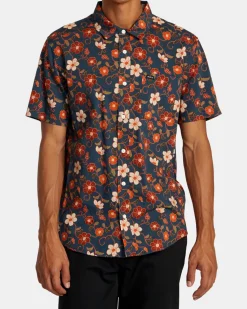 RVCA Shirts / Flannels>ANYTIME SHORT SLEEVE SHIRT