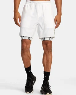 RVCA Athletic Shorts|Athletic Shorts>BEDWIN X STASH TRAIN 2-IN-1 SHORTS