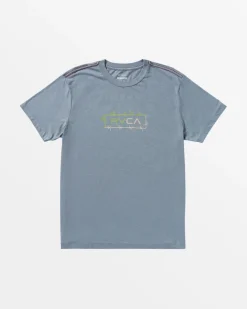 RVCA Tees / Tanks>BORDERED T-SHIRT