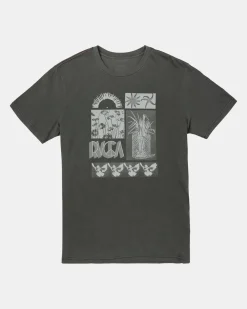 RVCA Tees / Tanks>CLIPPED TEE