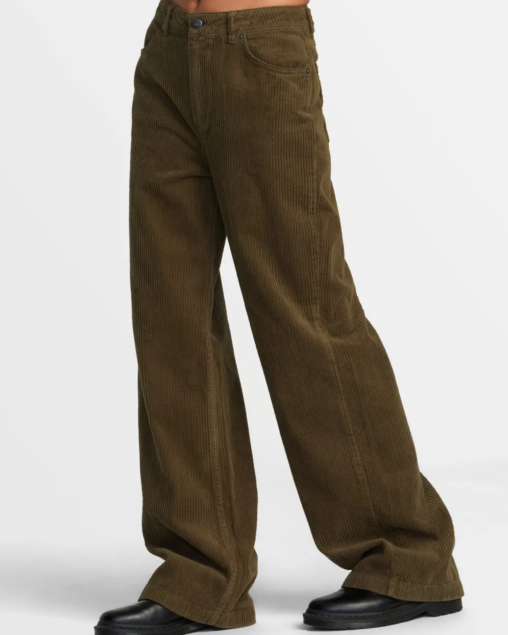 Women RVCA Pants>COCO CORDUROY WIDE LEG PANTS