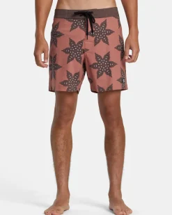 RVCA Boardshorts / Trunks|16"-17" Outseam>CROSS UP TRUNK 16" BOARDSHORTS