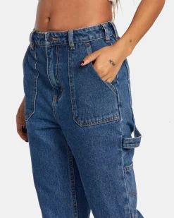 Women RVCA Denim|Pants><noscript><img width=