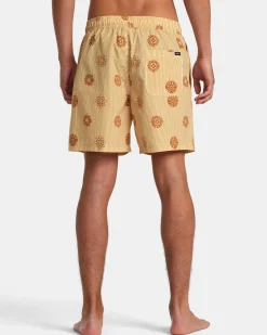 RVCA Shorts / Hybrids>ENDLESS 17" ELASTIC WAIST SHORTS