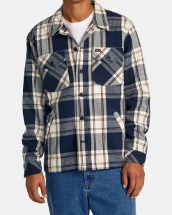 RVCA Jackets>FLIGHT RISK SHIRT JACKET