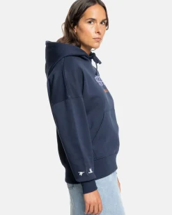 Women RVCA Hoodies / Fleece><noscript><img width=