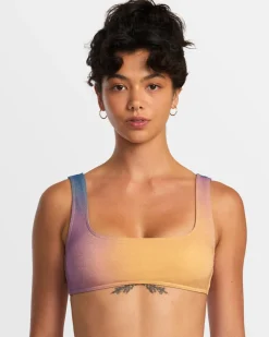 Women RVCA Bikini Tops|Bikini Tops>GOLDEN LACEBACK BRALETTE BIKINI TOP