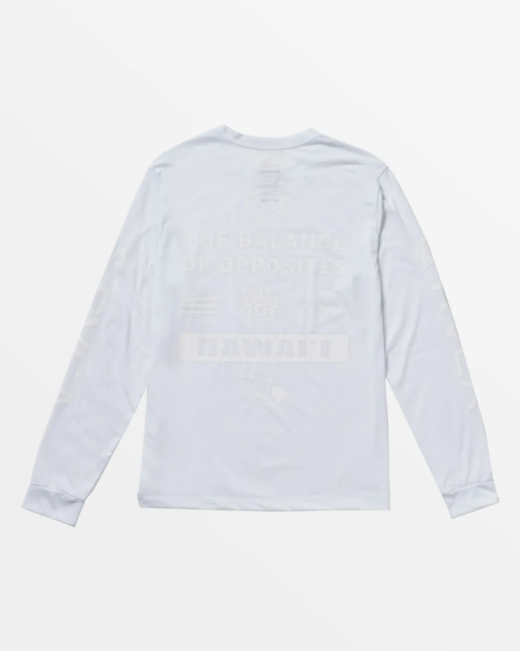 RVCA Workout Shirts|Tees / Tanks>HAWAII ALL BRAND SPORT TECH LONG SLEEVE TEE