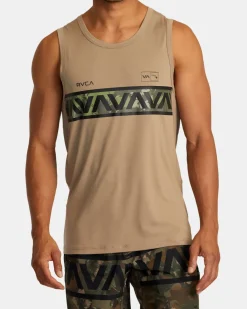 RVCA Workout Shirts|Tees / Tanks>HAWAII SPORT VENT MUSCLE TANK