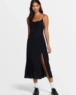 Women RVCA Dresses / Rompers>INVISIBLE MAN MIDI DRESS