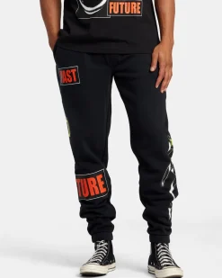 RVCA Pants>KELSEY NIZIOLEK WEB POST FLEECE PANT