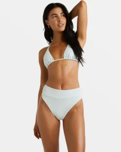 Women RVCA Bikini Bottoms|Bikini Bottoms>MAISEY HIGH RISE CHEEKY BIKINI BOTTOMS