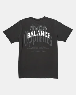 RVCA Tees / Tanks>METALURGY SHORT SLEEVE TEE