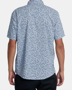 RVCA Shirts / Flannels>MICRO GARDEN SHORT SLEEVE SHIRT