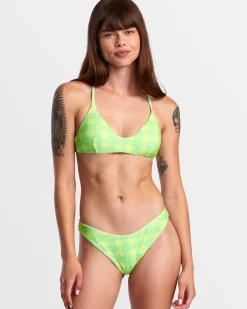 Women RVCA Bikini Tops|Bikini Tops>PICNIC CROSSBACK TRIANGLE BIKINI TOP