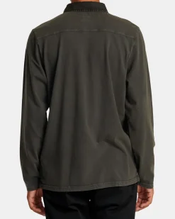 RVCA Shirts / Flannels>PTC POLO II LONG SLEEVE SHIRT