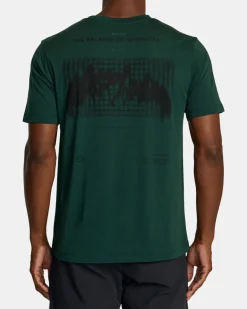 RVCA Workout Shirts|Tees / Tanks>RADIAL GRAPH SPORT TECH TEE