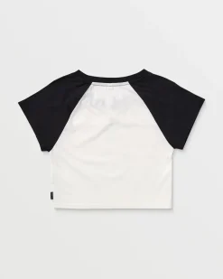Women RVCA Tees / Tanks>RAGLAN TEE