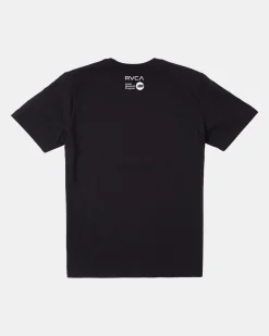 RVCA Tees / Tanks>RAINBOW SKULLS TEE