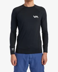 RVCA Rashguards / Surf Tees>LONG SLEEVE RASHGUARD
