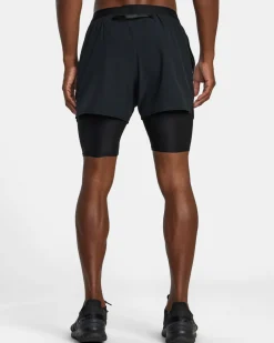 RVCA Shorts / Hybrids>RUNNER 2-IN-1 SHORTS