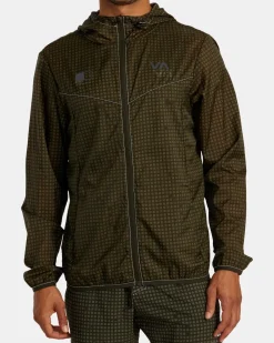 RVCA Jackets>RUNNER LIGHTWEIGHT TRAINING JACKET