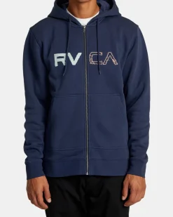 RVCA Hoodies / Sweatshirts>SPLIT PATH ZIP HOODIE