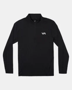 RVCA Workout Pullovers / Hoodies|Workout Shirts>SPORT VENT HALF-ZIP PULLOVER