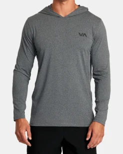 RVCA Workout Pullovers / Hoodies|Workout Shirts>SPORT VENT TECHNICAL HOODED TOP