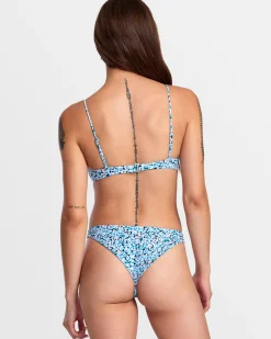 Women RVCA Bikini Tops|Bikini Tops>SPRINKLES V-WIRE BRALETTE BIKINI TOP