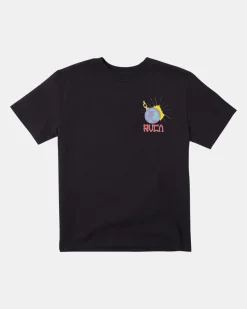 RVCA Tees / Tanks>STATIC CHANNEL TEE