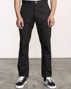 RVCA Pants>THE WEEKEND STRETCH STRAIGHT FIT PANTS