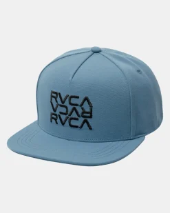 RVCA Hats / Beanies>THREE STACK SNAPBACK HAT