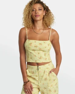 Women RVCA Tops>UNITED TANK TOP