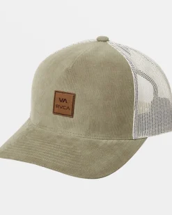 RVCA Hats / Beanies>VA ALL THE WAY CORD TRUCKER HAT