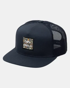 RVCA Hats / Beanies>VA ALL THE WAY PRINT TRUCKER HAT