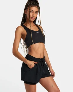 Women RVCA Athletic Shorts><noscript><img width=