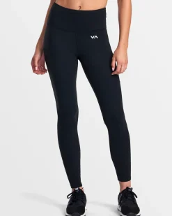 Women RVCA Compression Clothing|Workout Leggings / Joggers>VA ESSENTIAL POCKET LEGGING II PANTS