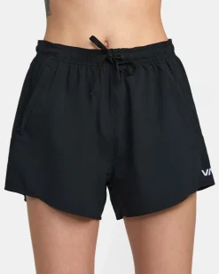 Women RVCA Athletic Shorts><noscript><img width=