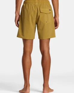 RVCA 16"-17" Outseam>VA PIGMENT ELASTIC WAIST 17" BOARDSHORTS