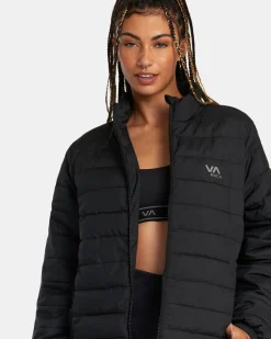 Women RVCA Jackets>VA PUFFER JACKET