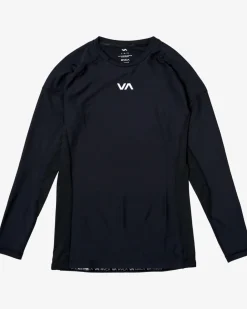 RVCA Compression Clothing|Workout Shirts>VA SPORT LONG SLEEVE COMPRESSION TOP