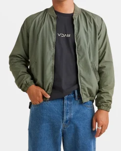 RVCA Jackets>VACANCY BOMBER JACKET