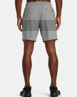 RVCA Athletic Shorts|Athletic Shorts>YOGGER STRETCH 17" ATHLETIC SHORTS