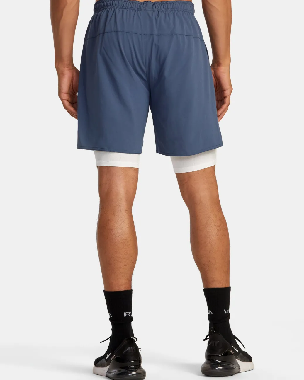 RVCA Athletic Shorts|Athletic Shorts>YOGGER TRAIN 2-IN-1 17" WORKOUT SHORTS